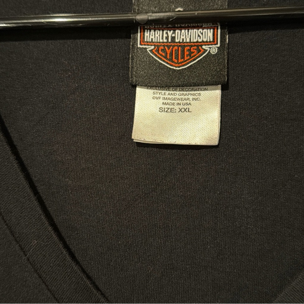 Harley-Davidson Four‎ Rivers Paducah Kentucky Skeleton Graphic Made In USA - Picture 3 of 6